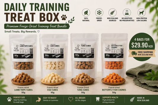 Daily Training Treat Box - Premium Freeze-Dried Training Treat Bundle