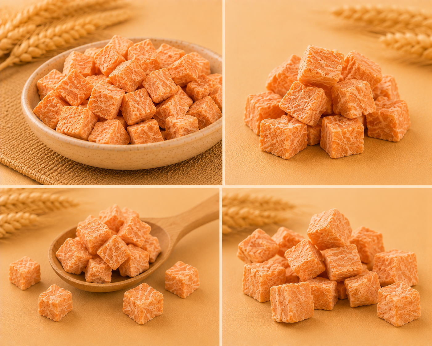 Freeze-dried King Salmon Cubes 50g