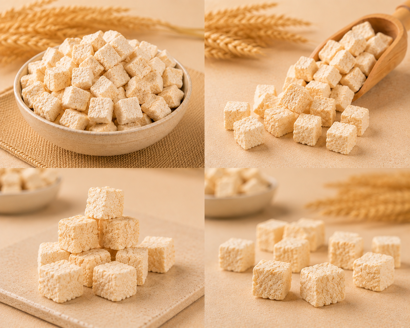 Freeze-dried Cod Cubes 50g