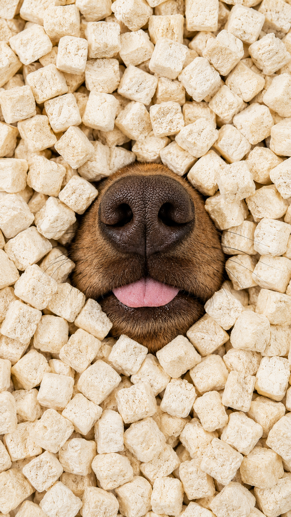 Freeze-dried Cod Cubes 50g