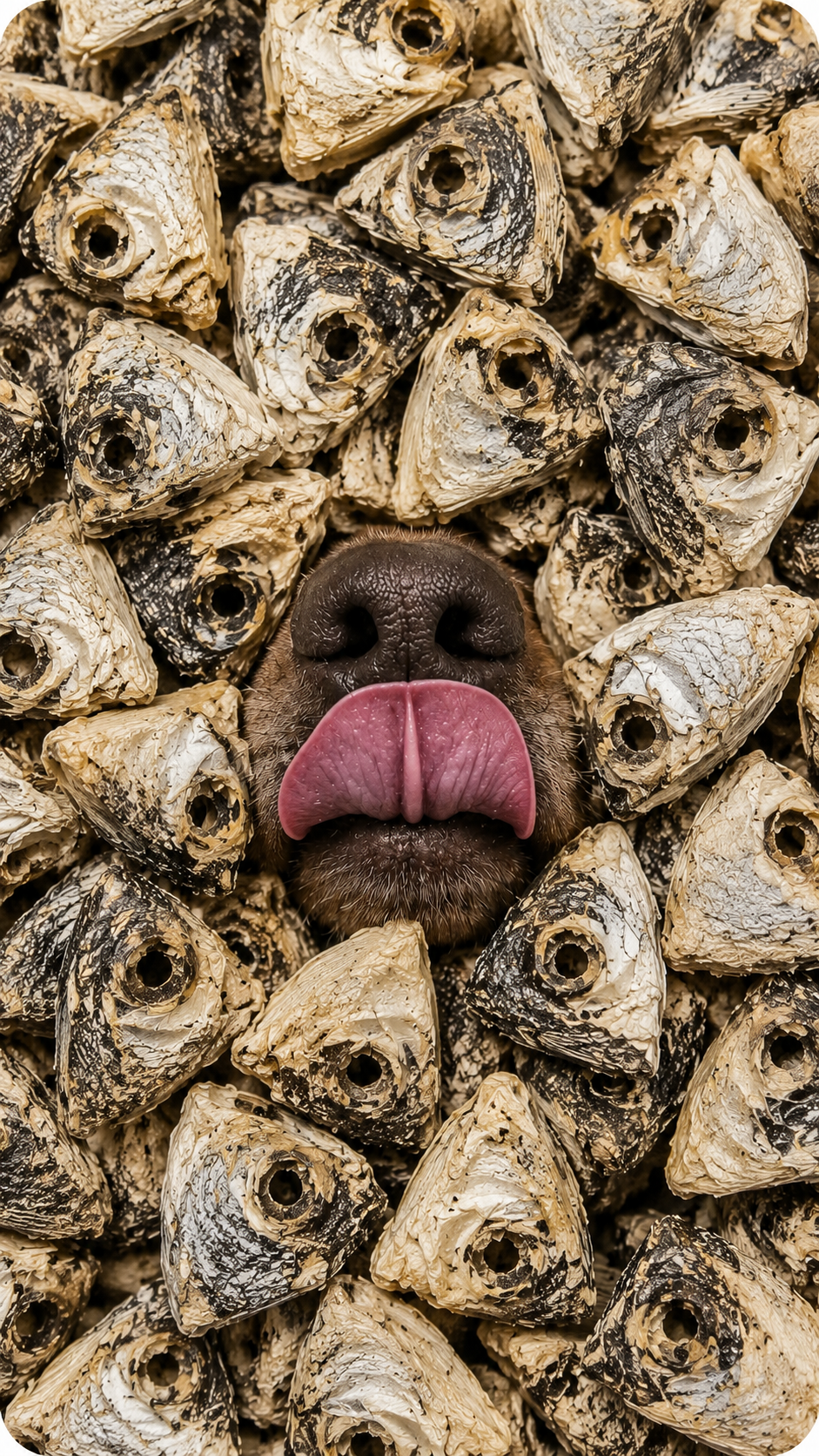 Freeze-dried Butterfly Fish Head 50g