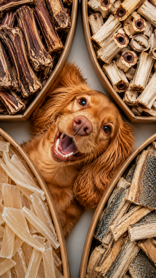 Dental & Chew Box - Natural Long-Lasting Dog Chews