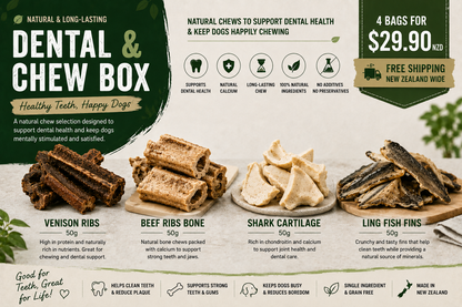 Dental & Chew Box - Natural Long-Lasting Dog Chews