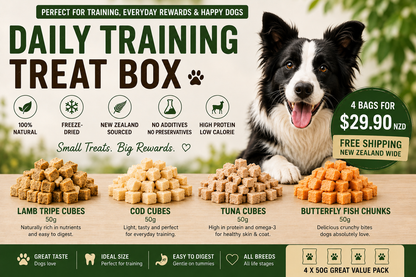 Daily Training Treat Box -  Premium Freeze-Dried Training Treat Bundle